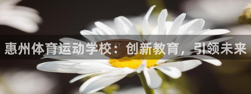 球皇直播cctv5：惠州体育运动学校：创新教育，引领未来
